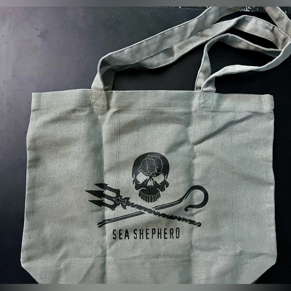 Sea Shepherd Tote Bag ☠️♻️